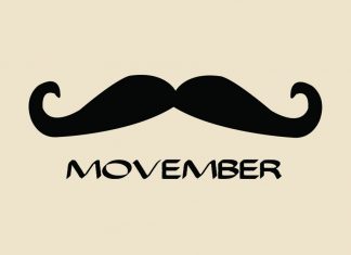 Movember : Il mese con i baffi