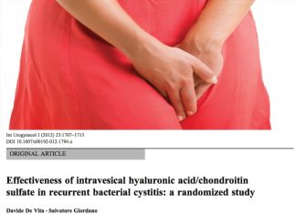 Utilizzo di Acido Ialuronico e Condroitin solfato nella terapia della cistite batterica ricorrente.